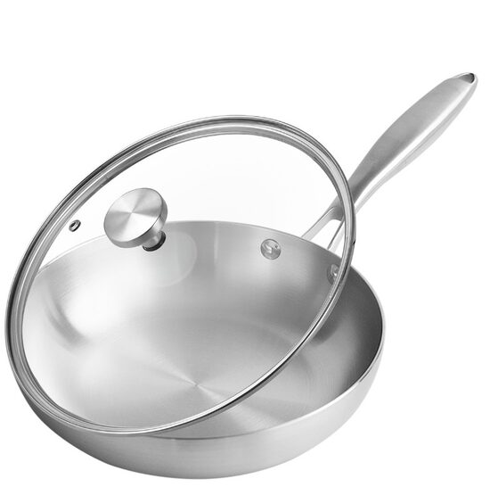 Sarten de triple capa de acero